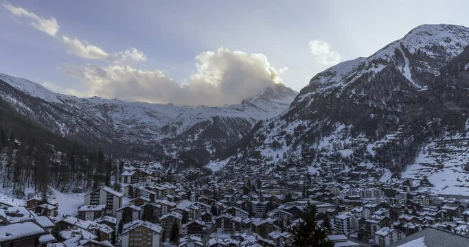 Zermatt - Schweiz / Timelapse / 4K DCI
