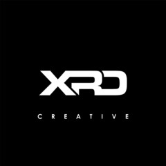 Fototapeta premium XRD Letter Initial Logo Design Template Vector Illustration
