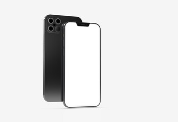 mobile smartphone device digital isolated 3d