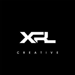 Fototapeta premium XRL Letter Initial Logo Design Template Vector Illustration