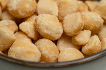 Salted macadamia nuts