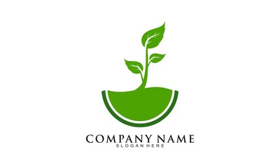 Nature leaf logo