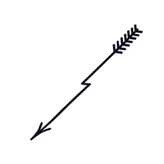 Lightning bolt icon logo flash sign doodle Arrow love symbol emblem Decoration concept design Cartoon children's style Fashion print clothes apparel greeting invitation card cover flyer poster banner