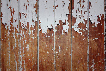 Background wooden abstract Vertical backdrop board old wood vintage style. Blank wallboards with copy space.