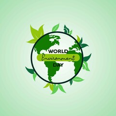 World Environment Day vector illustration