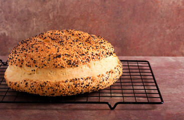 Sesame village loaf bread