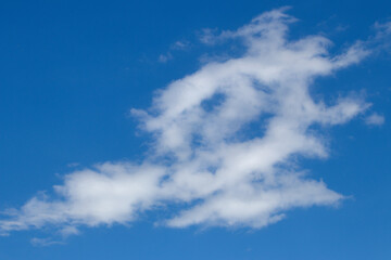 Fototapeta na wymiar Clouds in the sky during the day