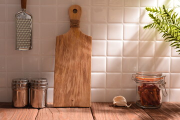 木漏れ日が入るキッチン