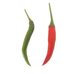Fototapeta na wymiar red hot chili peppers
