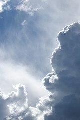 Clouds in the sky during the day