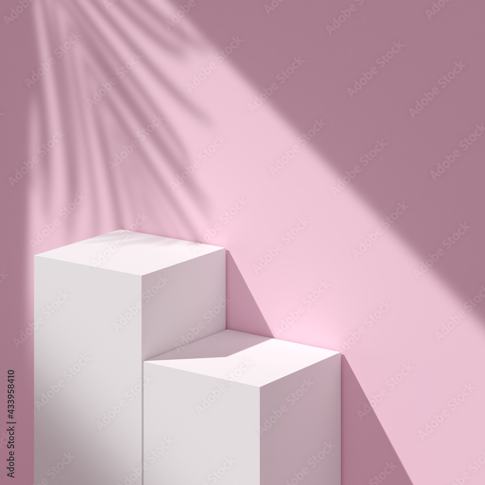Poster abstract background minimal style for product branding. mock up scene and empty space. 3d render
