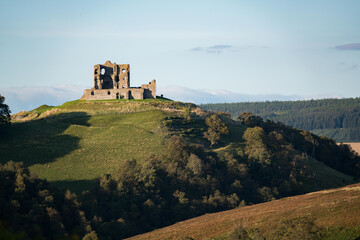 Auchindoun Castle - 15th-century castle located in Auchindoun near Dufftown in Moray, Scotland © Ondrej Novotny