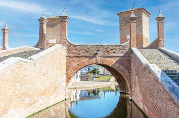 
Comacchio, Italy - often compared to Venice for the canals and the architecture, Comacchio...