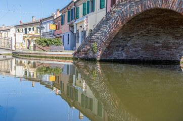 
Comacchio, Italy - often compared to Venice for the canals and the architecture, Comacchio...