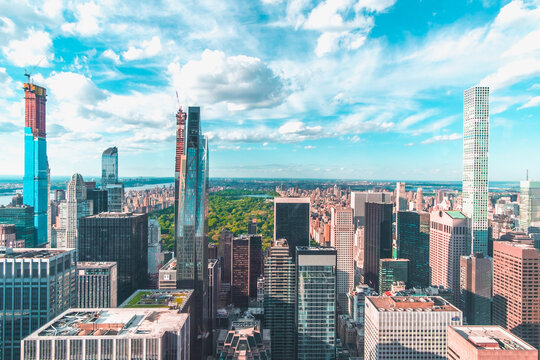 Central Parck from above in New York