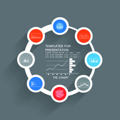 Templates for presentation, charts and graphs