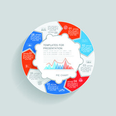 Templates for presentation, charts and graphs