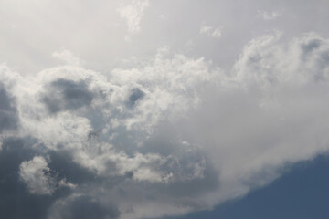 Dark clouds sky background