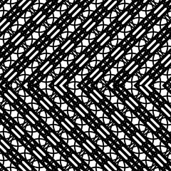 Design seamless monochrome zigzag pattern
