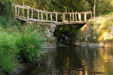 Puente de madera