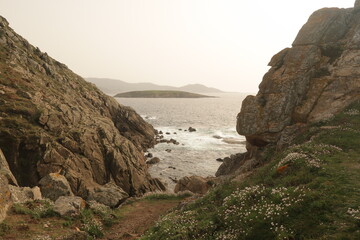Vista a las Islas Cíes