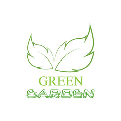 Leaf icon Vector Illustration design Logo template