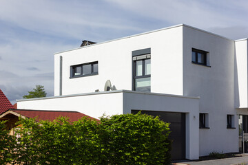 modern house facade