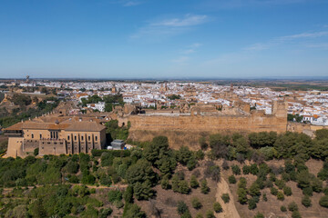 Fototapeta na wymiar vistas del municipio de Carmona en la provincia de Sevilla, España