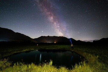 Watching the Milky way