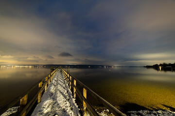 Ammersee Lake Footbridge