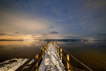 Ammersee Lake Footbridge