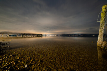 Herrsching across the Ammersee Lake
