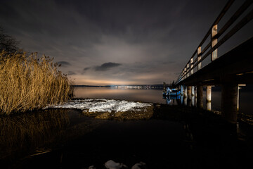 Herrsching across the Ammersee Lake