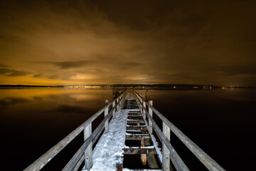 Ammersee Lake Footbridge
