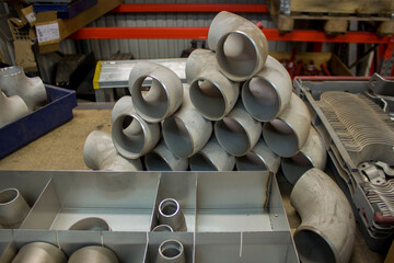 stainless steel bends and their parts