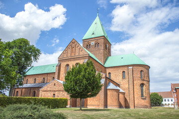 Fototapeta na wymiar Sankt Bendts Kirke (Church) Ringsted Region Sjælland (Region Zealand) Denmark 