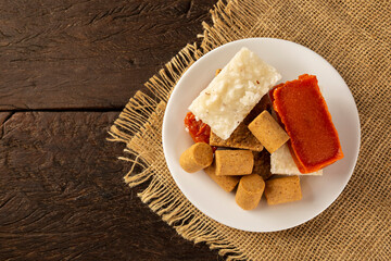Typical sweets for the Brazilian June party.