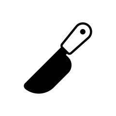 Knife Vector Solid Icon. EPS 10 FIle