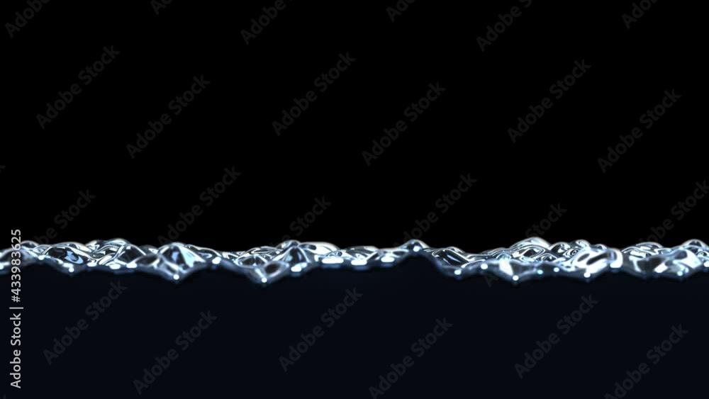 Poster realistic 60 fps 3d animation of the dark water drain rendered in uhd with alpha matte