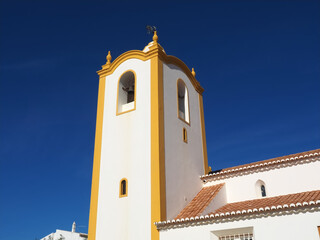 Church Igreja de Nossa Senhora da Luz de Lagos at the Algarve coast of Portugal