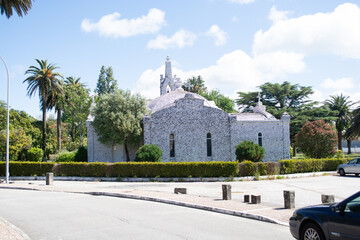 Fototapeta na wymiar Iglesia de conchas.