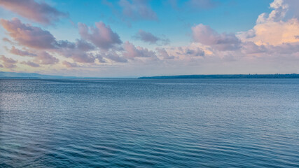 Paysage Lémanique, étandue aquatique