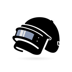 helmet level 3 vector symbol