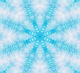 Blue and white background with abstract ripples pattern