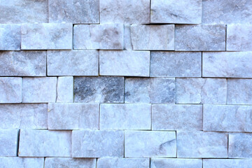 Obraz premium Stone brick wall. Wall with texture and pattern of rectangles.
