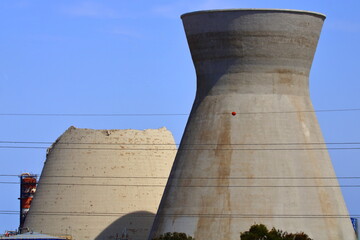power plant cooling towers