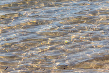 Lake water background texture