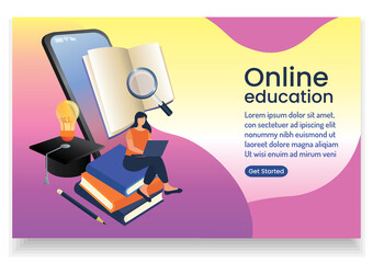 online eaducation online wedsite design