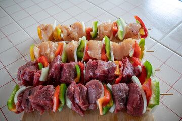 meat and vegetables