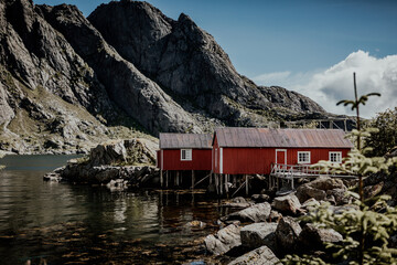 osada rybacka. Archipelag Lofotów, Norwegia © Rafał Paluszek